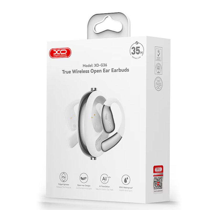 Écouteur Bluetooth XO G36 Blanc En Tunisie