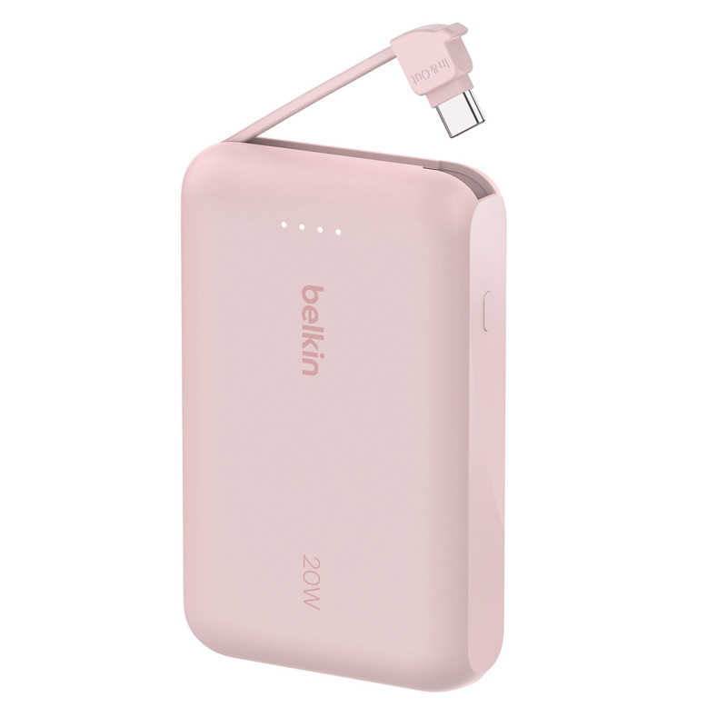 Power Bank Belkin Boost Charge 20W 10 000 mAh Rose en Tunisie