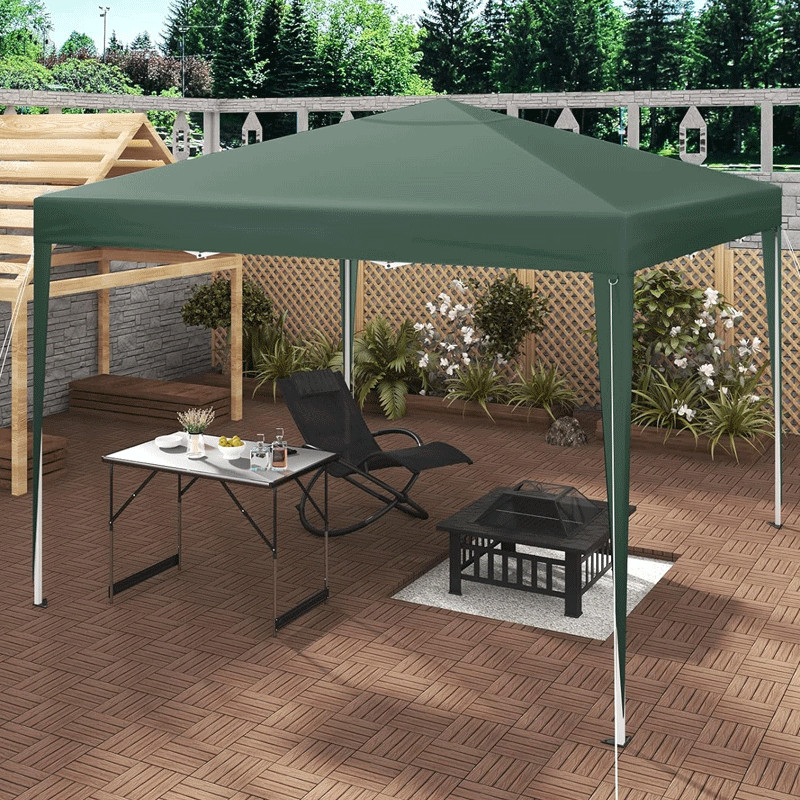 Tente Pliable Sans Rideau 3x3m Vert en Tunisie