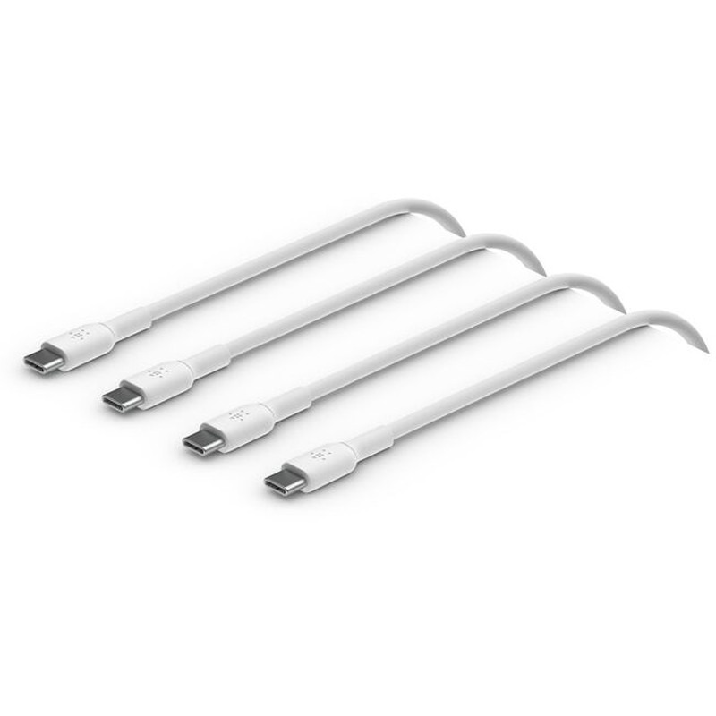 Câble Chargeur Belkin Boost Charge USB-C vers USB-C  Blanc en Tunisie