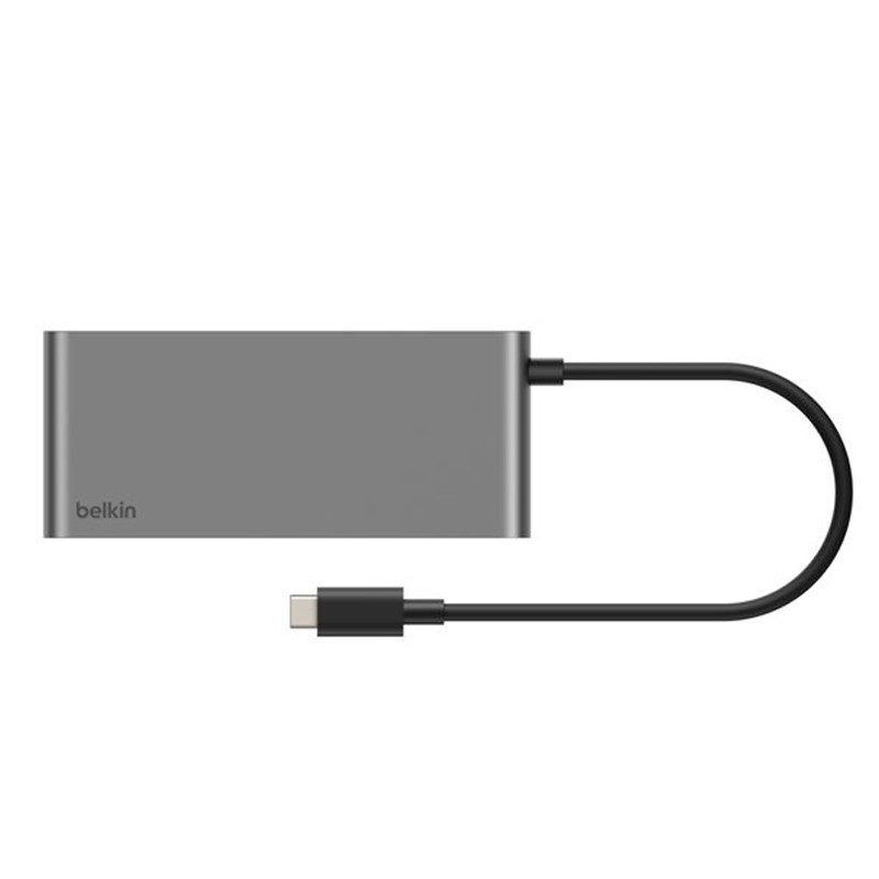 Hub USB Belkin USB-C 8 Ports Gris en Tunisie