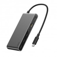 Hub USB Belkin USB-C 8 Ports Gris en Tunisie