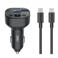 Chargeur Voiture Intelligent Bluetooth MP3 XO BCC18 15W Noir En Tunisie