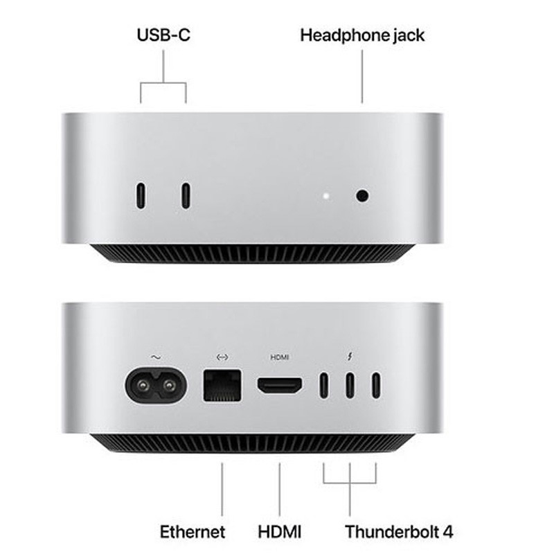 Mac mini Apple M4 24Go 512Go SSD en Tunisie