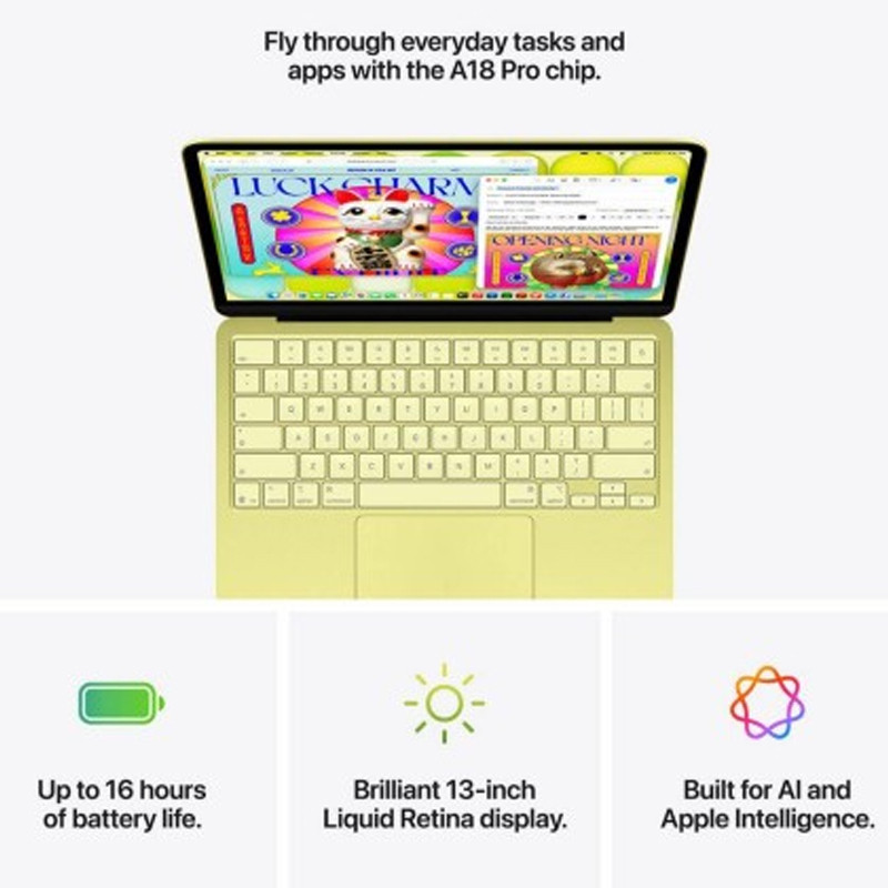 Apple MacBook Neo A18 13" 8Go 256Go SSD Citrus En Tunisie
