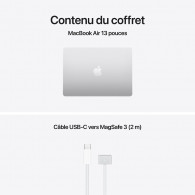 Apple MacBook Air M5 13" 16Go 512Go SSD Silver en Tunisie