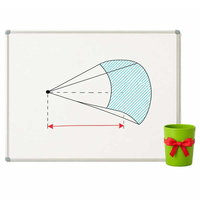 Tableau Blanc Faibo 11M 60x90 Cm en Tunisie