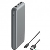 Power Bank Belkin Boost Charge 15W 20 000 mAh Gris en Tunisie