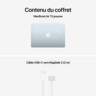 Apple MacBook Air M5 13" 16Go 512Go SSD Bleu Ciel en Tunisie