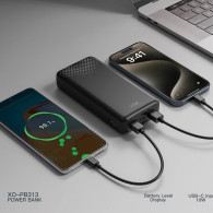 Power Bank Xo PB313 20 000 mAh 10W Noir en Tunisie