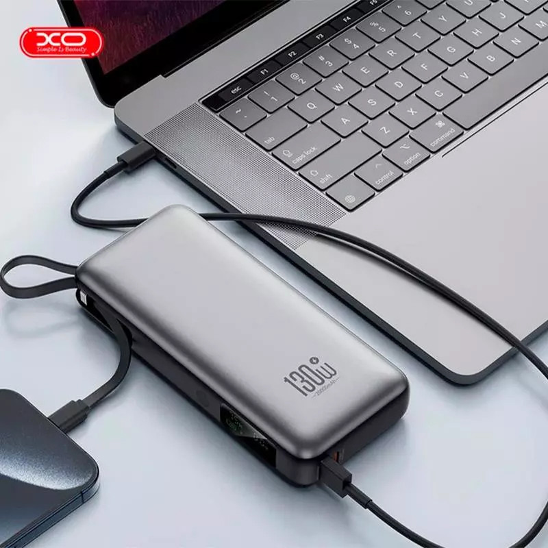 Power Bank XO 20 000 mAh PR268 Gris En Tunisie