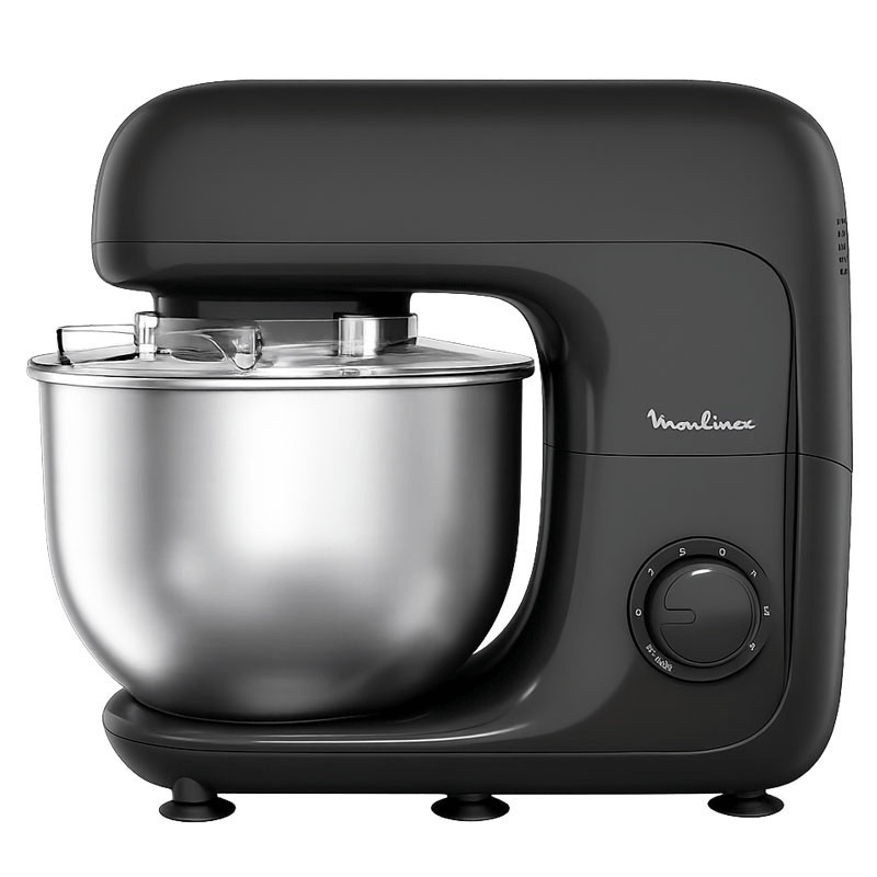 Robot Pétrin Moulinex Bake Essential 800W Noir en Tunisie