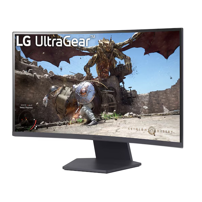 Ecran Gaming Incurvé LG 27GS60QC  27'' QHD 180Hz VA Noir En Tunisie