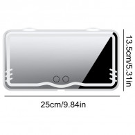 Miroir De Makeup LED Pour Voiture Blanc en Tunisie