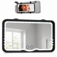 Miroir De Makeup LED Pour Voiture Noir en Tunisie