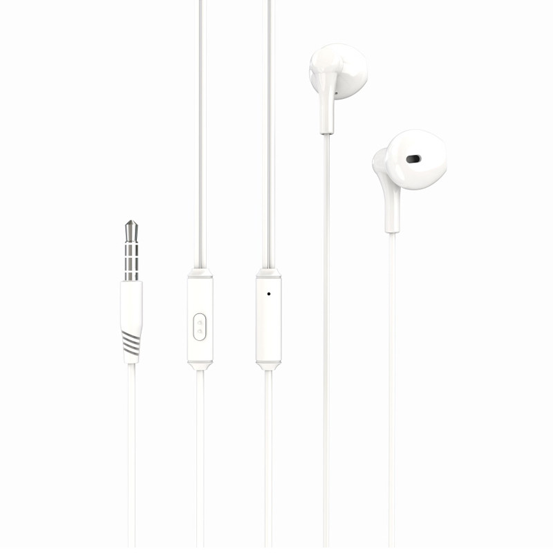 Écouteur Filaire XO EP39 avec microphone Blanc en Tunisie