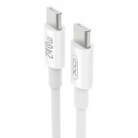 Câble Chargeur XO NB-Q298 Type-C Vers Type-C Blanc en Tunisie
