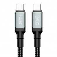 Câble Chargeur XO NB-Q264B Type-C Vers Type-C Noir en Tunisie