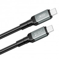 Câble Chargeur XO NB-Q264B Type-C Vers Type-C Noir en Tunisie