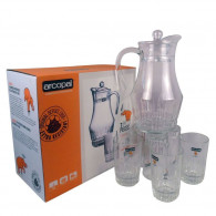 Service boisson 7 piéces Arcopal lancier Service boisson 7 piéces Arcopal lancier