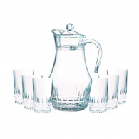 Service boisson 7 piéces Arcopal lancier Service boisson 7 piéces Arcopal lancier