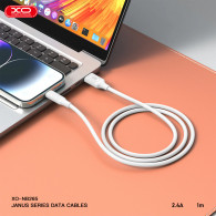 Câble Chargeur XO NB265 Lightning Blanc en Tunisie