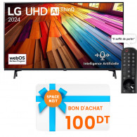 TV LG 55" UT80 4k UHD Smart Tv Noir en Tunisie