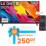 Tv LG QNED70 65" QNED AI 4k Ultra HD Smart Tv 2025 Noir en Tunisie