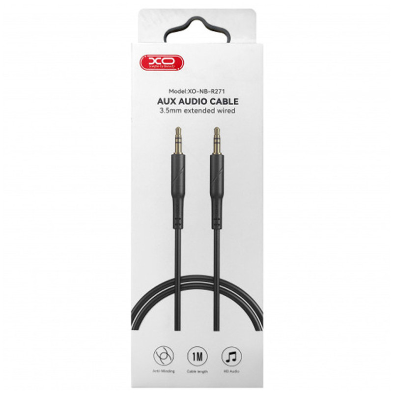 Câble Audio XO NB-R271 Jack Male Noir