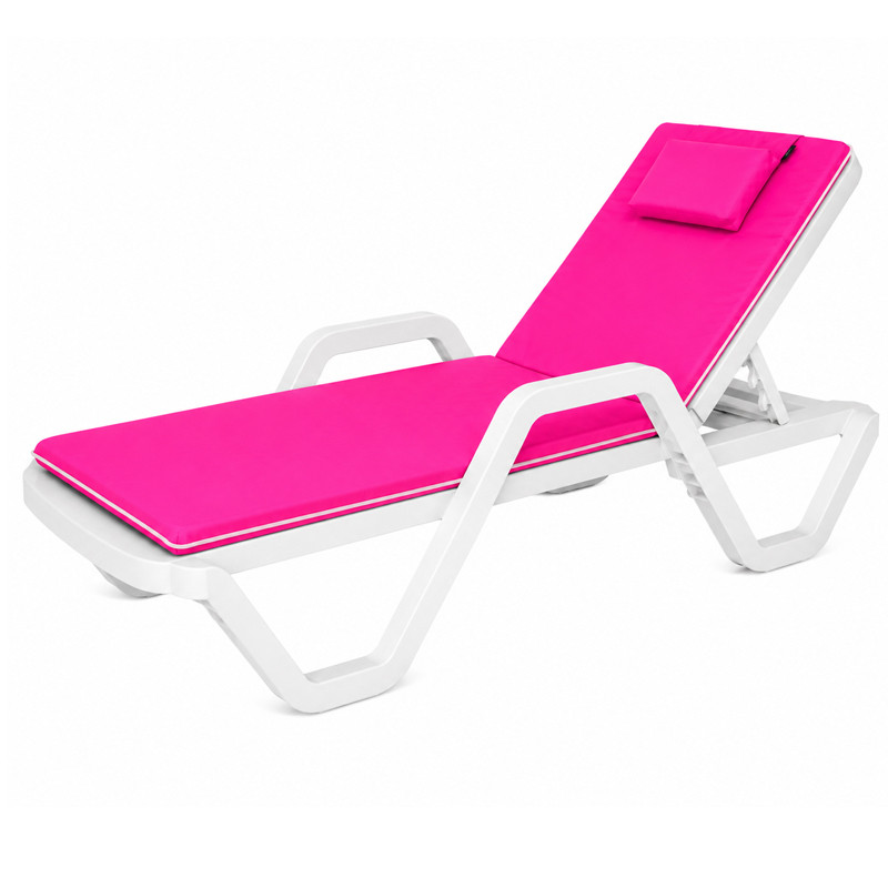 Matelas De Transat Imperméable Avec Coussin Rose En Tunisie