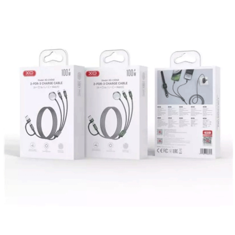 Câble De Charge 3En1 XO CX040 Pour Montre Connectée Noir en Tunisie