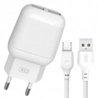 Chargeur XO L178 15W Avec Câble Micro USB Blanc En Tunisie