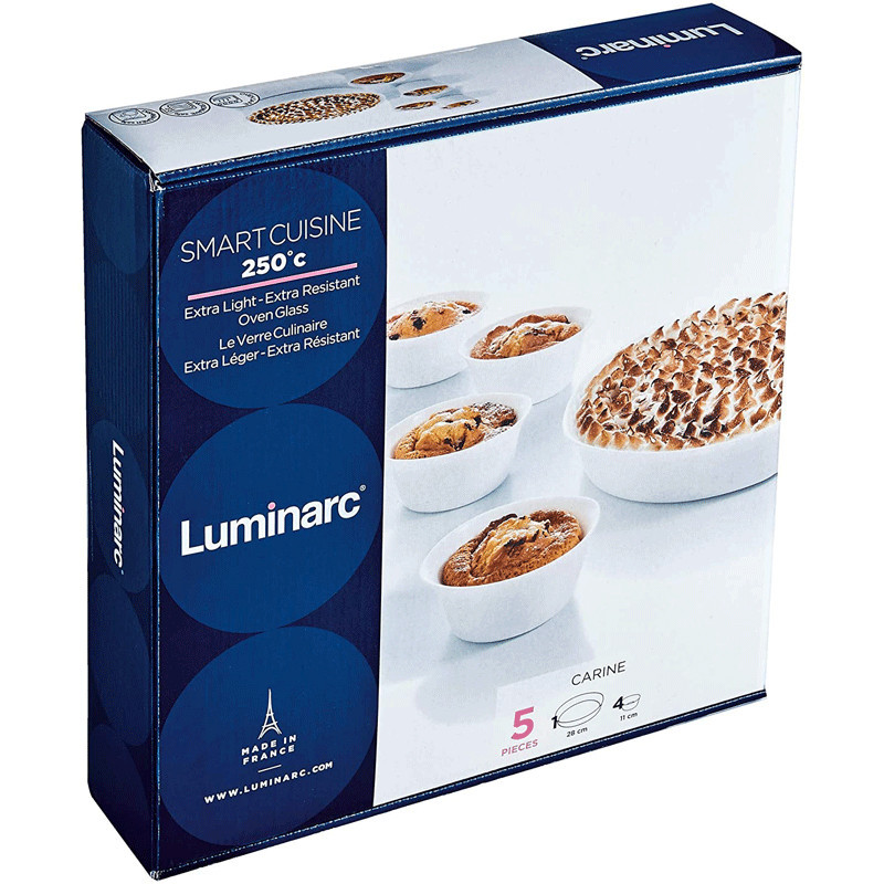 Set 5 plats ovales Smart Cuisine  - Luminarc