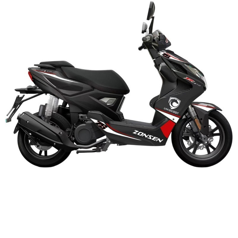 Moto A Essence Uniscoot Zonsen ZT6 125CC Noir en Tunisie
