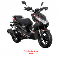 Moto A Essence Uniscoot Zonsen ZT6 Sport 125CC Noir en Tunisie