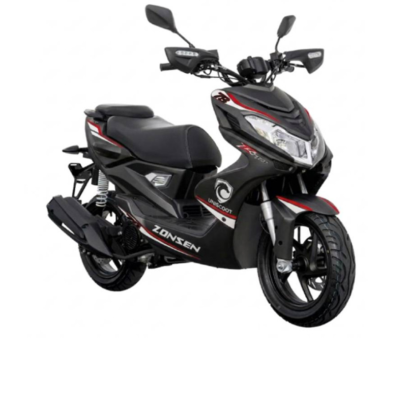 Moto A Essence Uniscoot Zonsen ZT6 Sport 125CC Noir en Tunisie