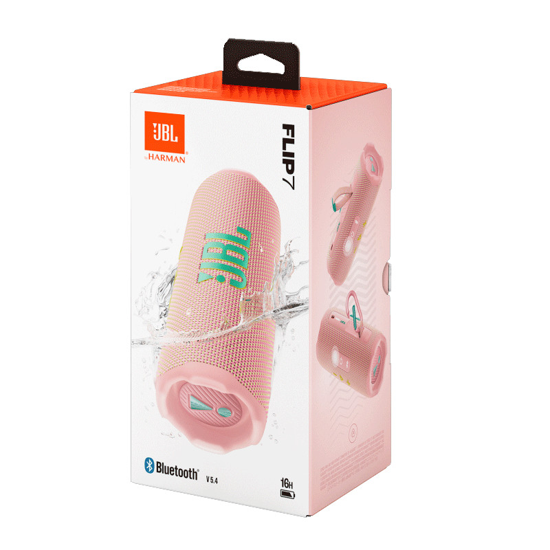 Haut Parleur Bluetooth JBL Flip 7 Rose en Tunisie