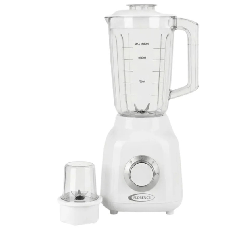 Blender 2En1 Florence R-2822 1000W 1.5L Blanc en Tunisie