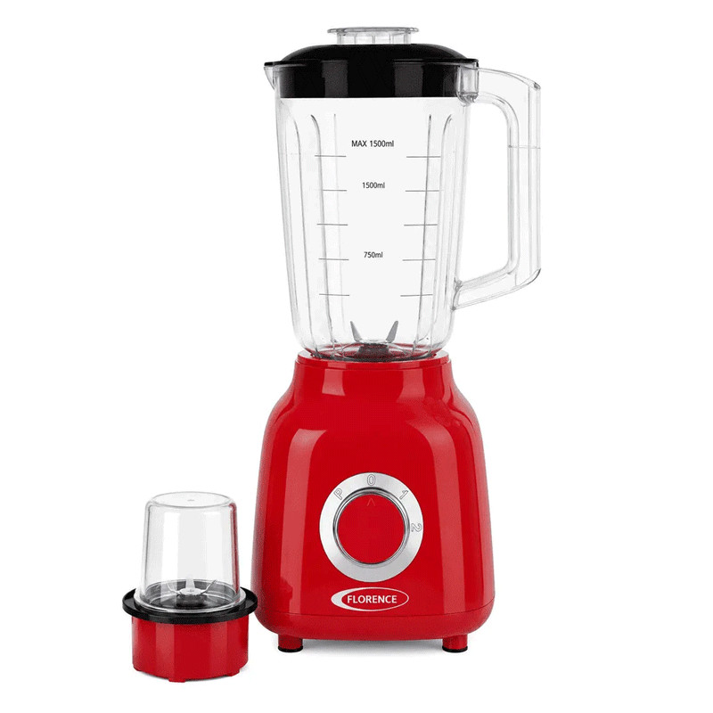 Blender 2En1 Florence R-2822 1000W 1.5L Rouge en Tunisie