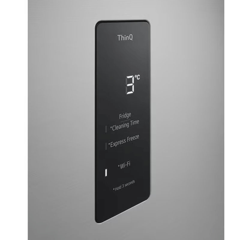 Réfrigérateur Combiné LG GL-B452PFBQ Inverter 461L NoFrost Silver EN Tunisie