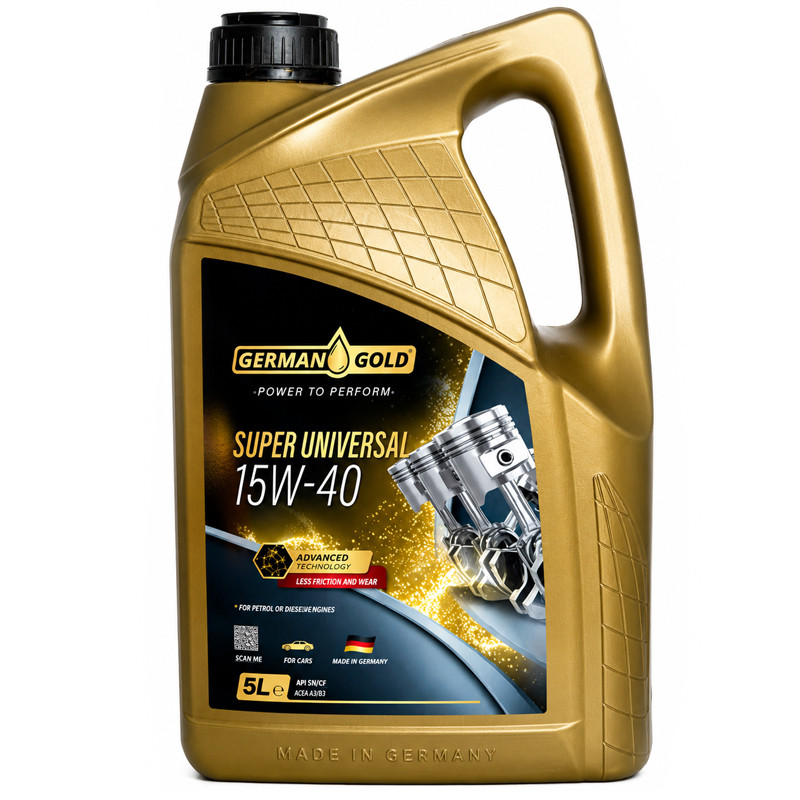 Huile Moteur German Gold Engine Power 15W-40 5L en Tunisie