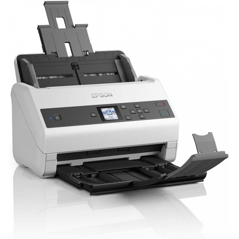 Scanner De Document Epson WorkForce DS-970 A4 Recto-Verso Blanc en Tunisie