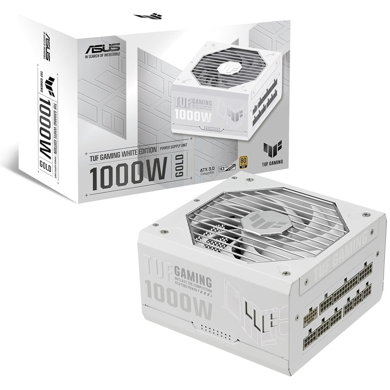 Boite d'Alimentation Asus TUF Gaming 1000W Blanc En Tunisie