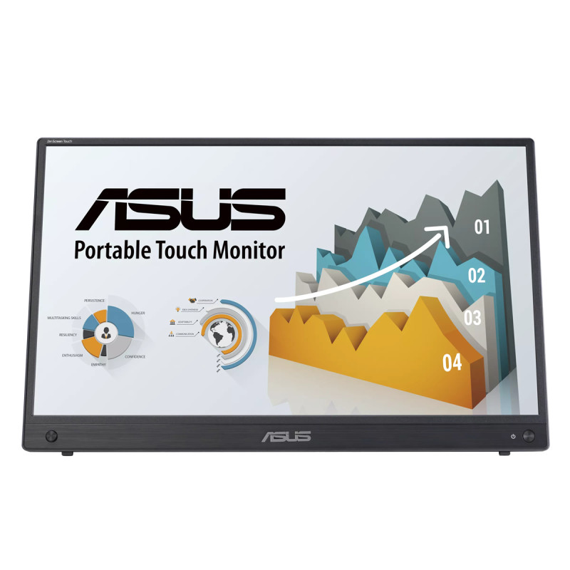 Ecran Asus Tactile ZenScreen Touch MB16AHT 15.6" Full HD IPS 60Hz Noir en Tunisie