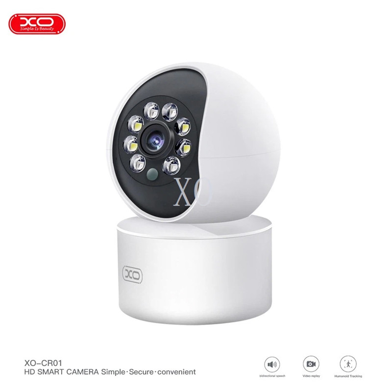 Caméra De Surveillance Interne  XO 3MP 300W CR01 Blanc en Tunisie