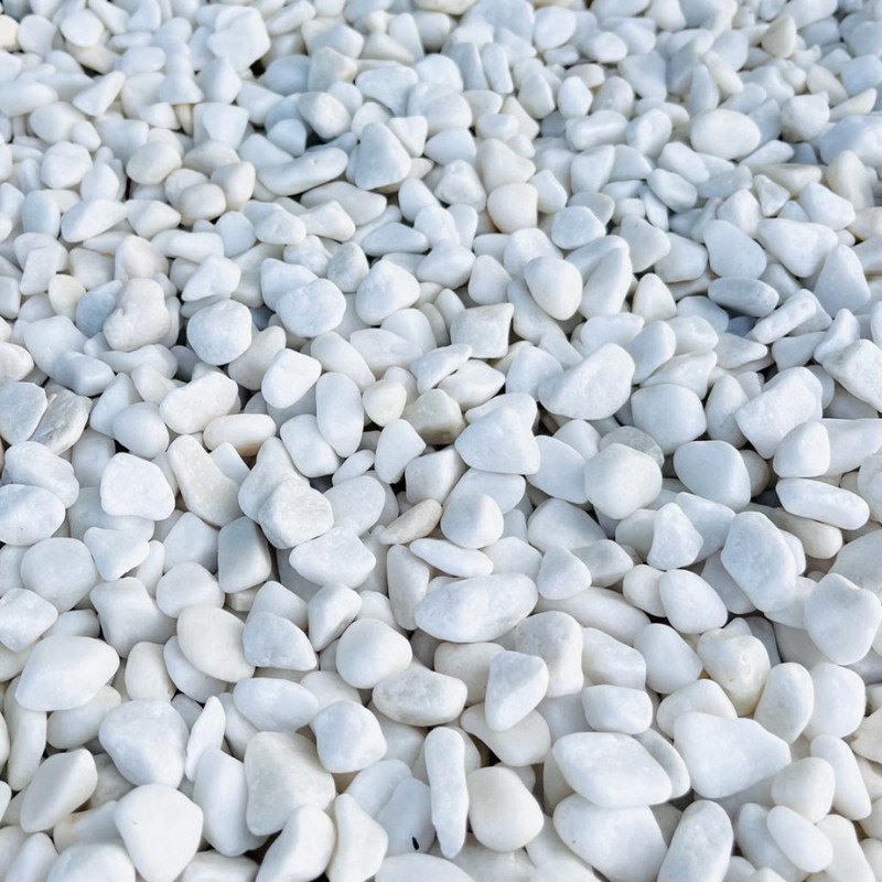Grain De Marbre Moyen 20kg Blanc en Tunisie