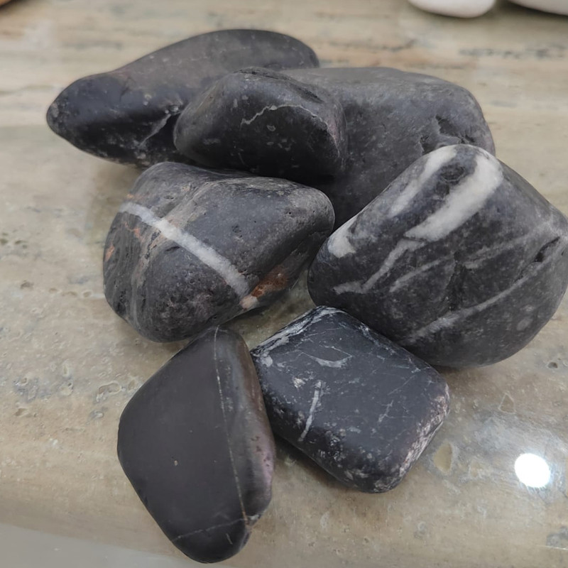 Grain De Marbre Moyen 10kg Noir En Tunisie