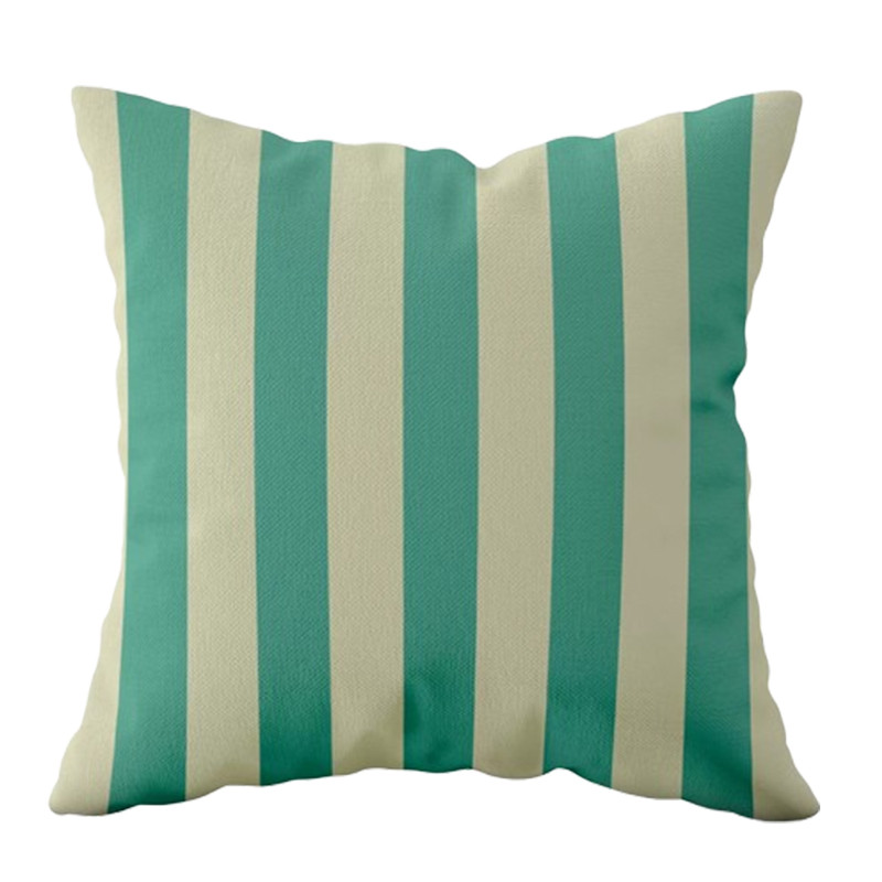 Coussin Outdoor Carré Blue Citroline Vert En Tunisie