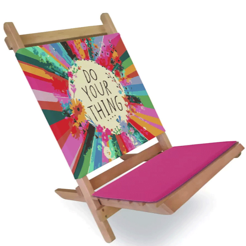 Chaise Compacte Do Your Thing Rose en Tunisie