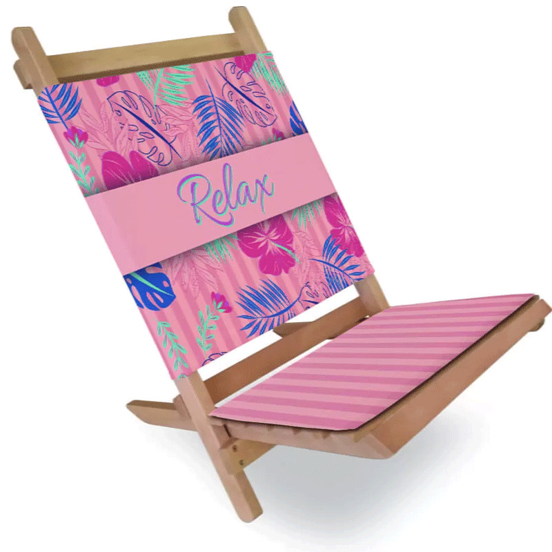 Chaise Compacte Relax Rose en Tunisie